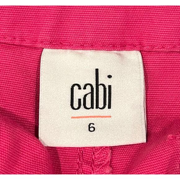 Cabi Pink Rose Violet Pink Canyon Shorts Style 6190, Size 6 - Picture 5 of 7